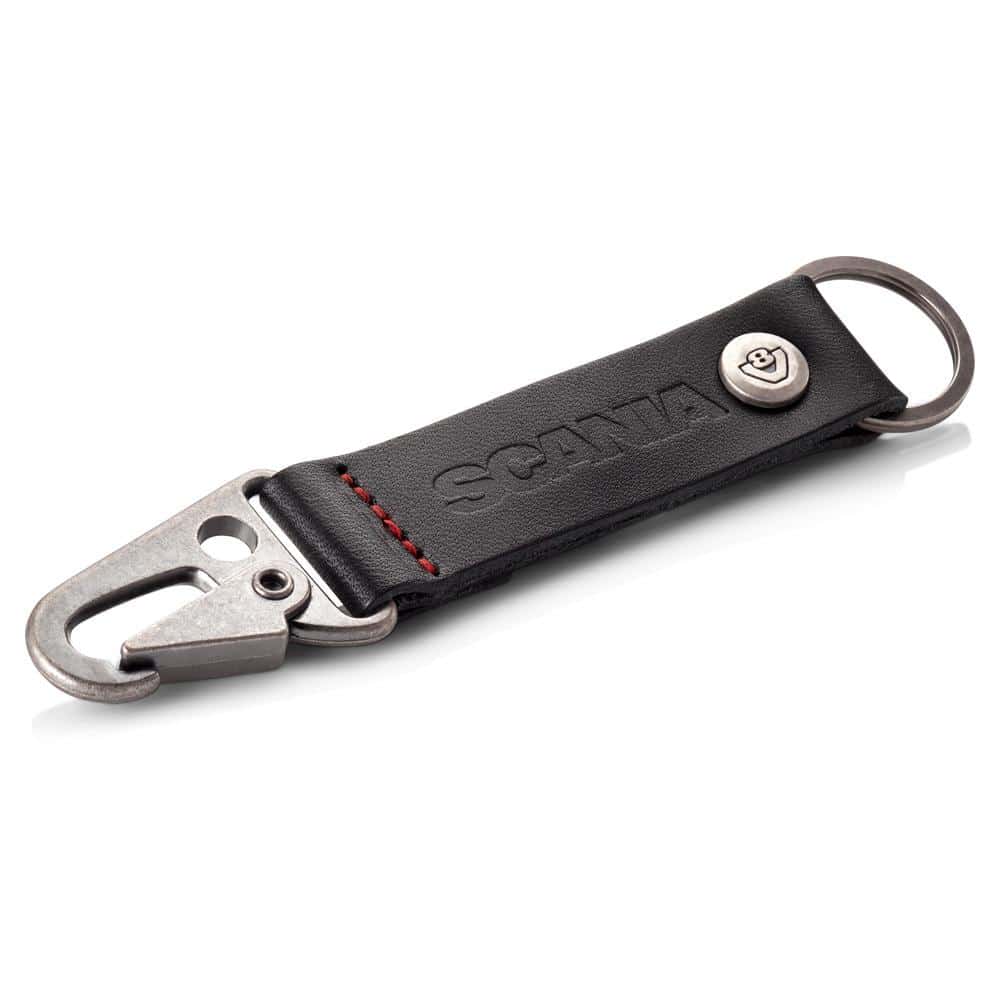 SCANIA V8 LEATHER KEYRING