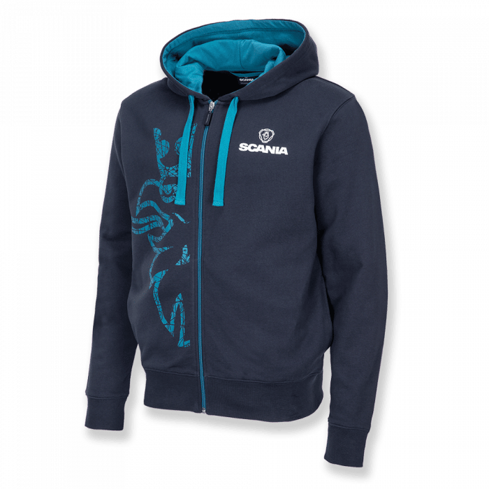Men’s Navy Zip Hoodie